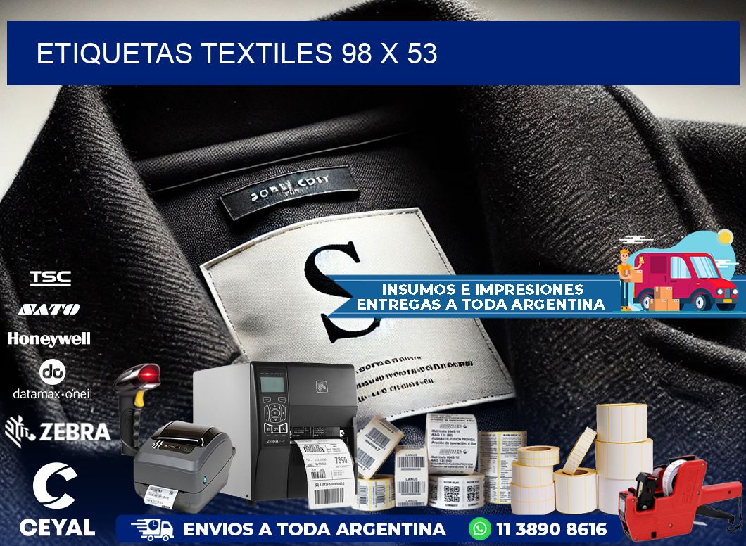 etiquetas textiles 98 x 53