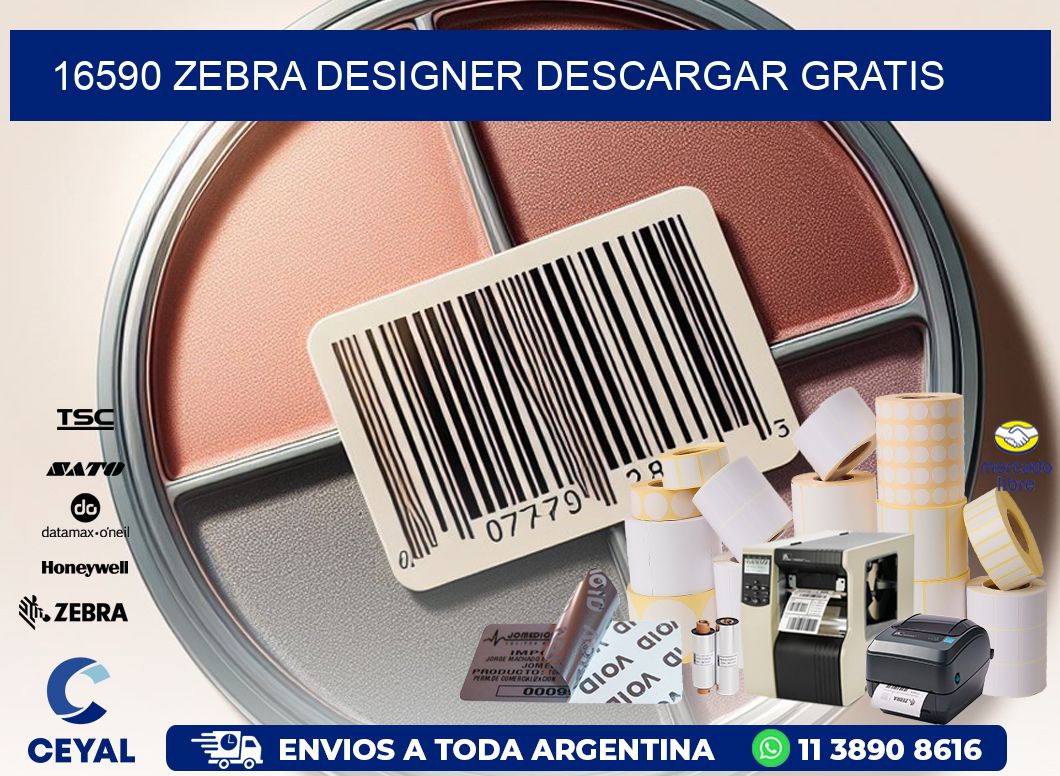 16590 Zebra Designer Descargar gratis