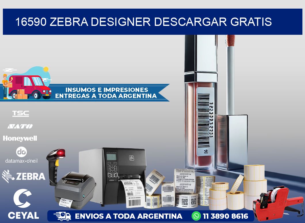 16590 Zebra Designer Descargar gratis