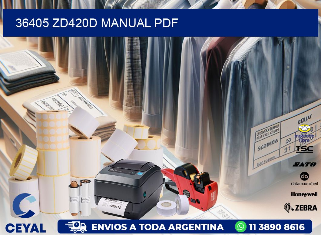 36405 ZD420d manual PDF