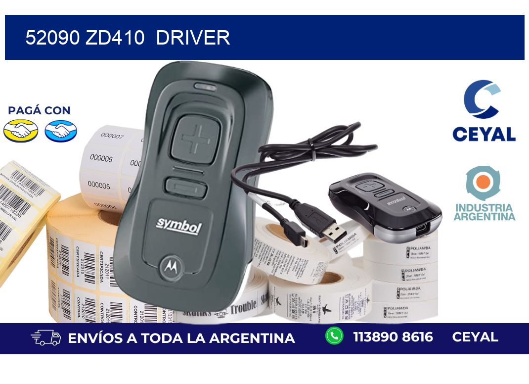 52090 ZD410 driver