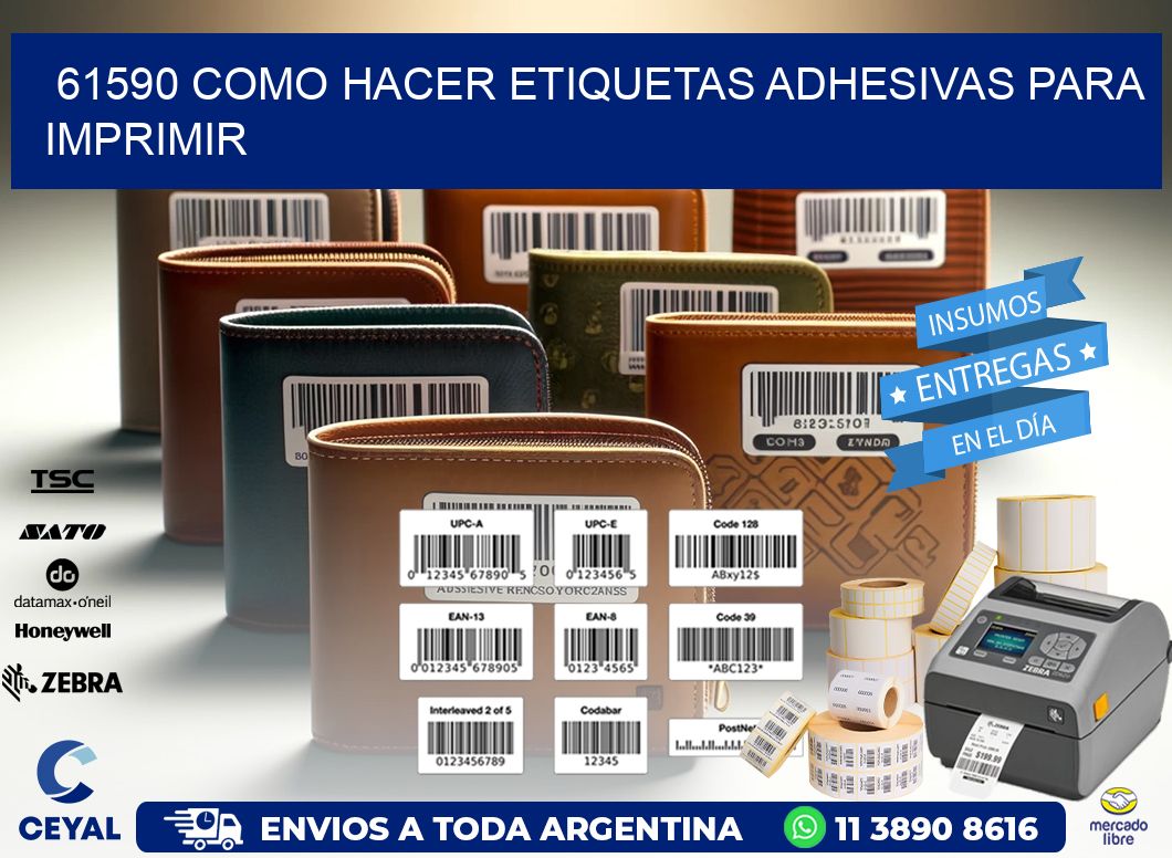 61590 Como hacer etiquetas adhesivas para imprimir