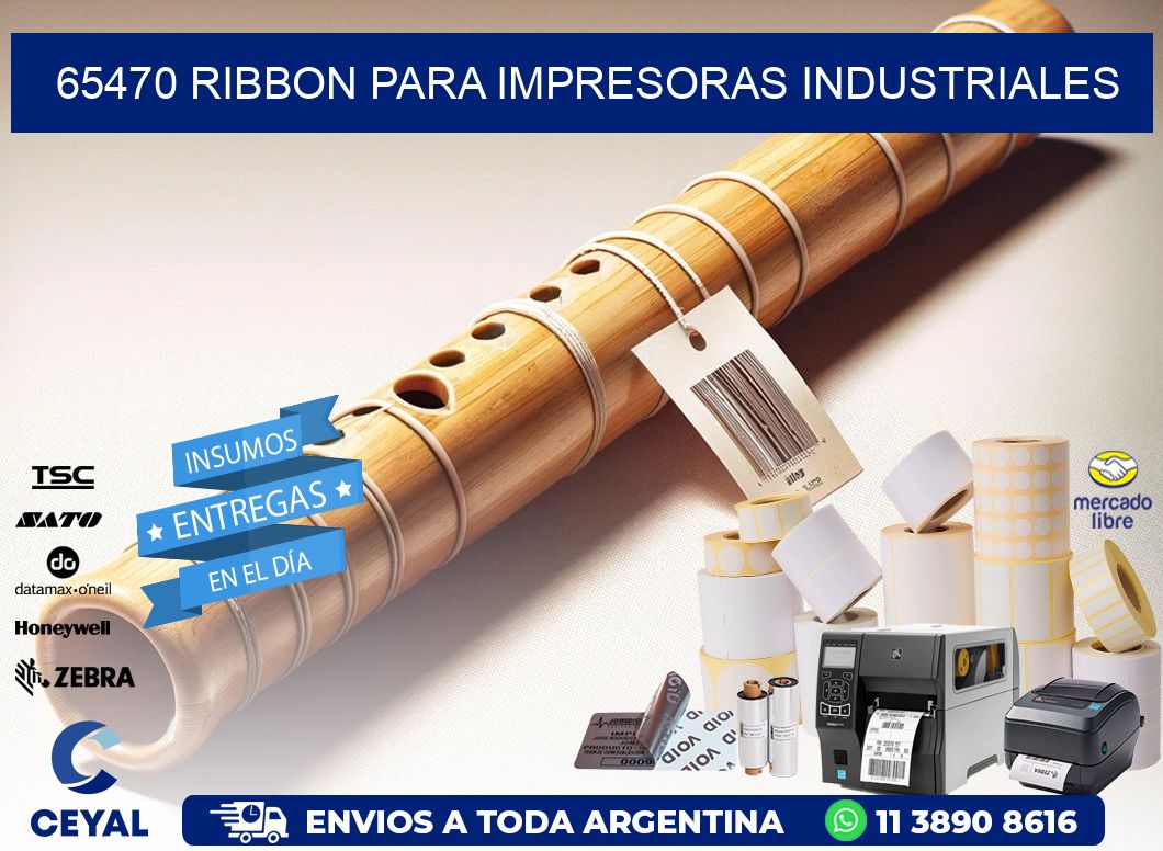 65470 Ribbon para impresoras industriales