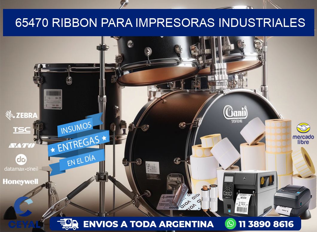 65470 Ribbon para impresoras industriales