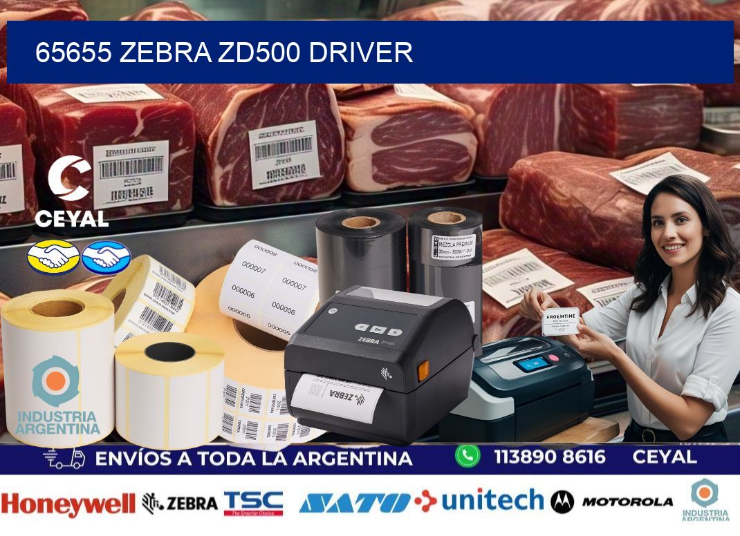 65655 Zebra ZD500 driver