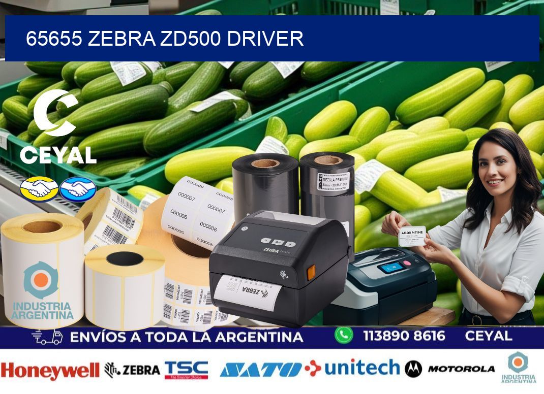 65655 Zebra ZD500 driver