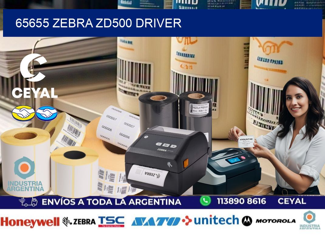 65655 Zebra ZD500 driver