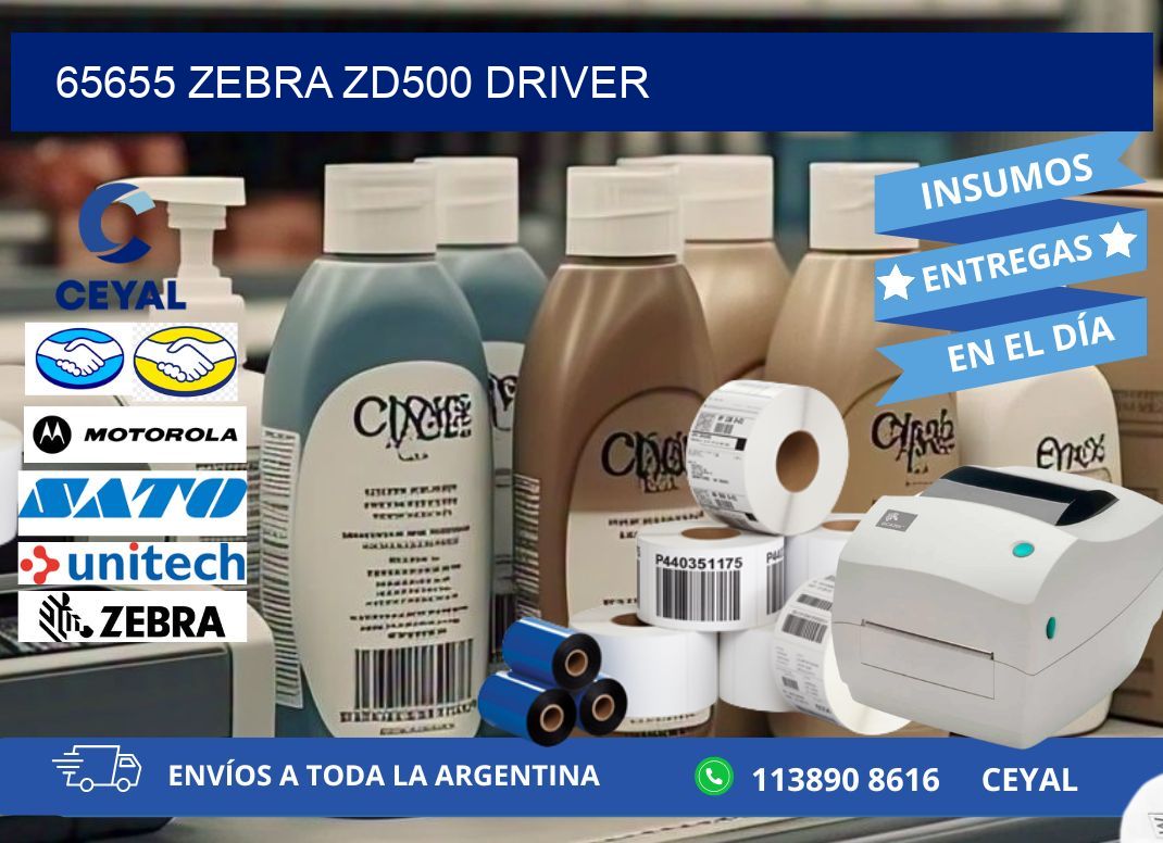 65655 Zebra ZD500 driver