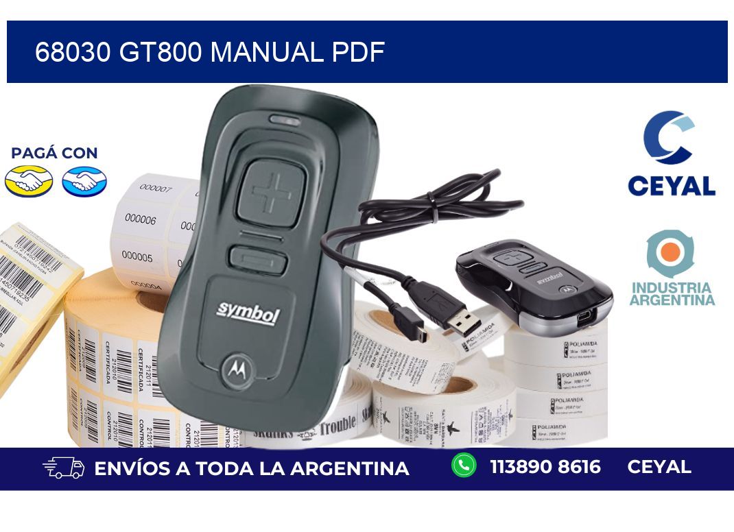 68030 GT800 manual PDF