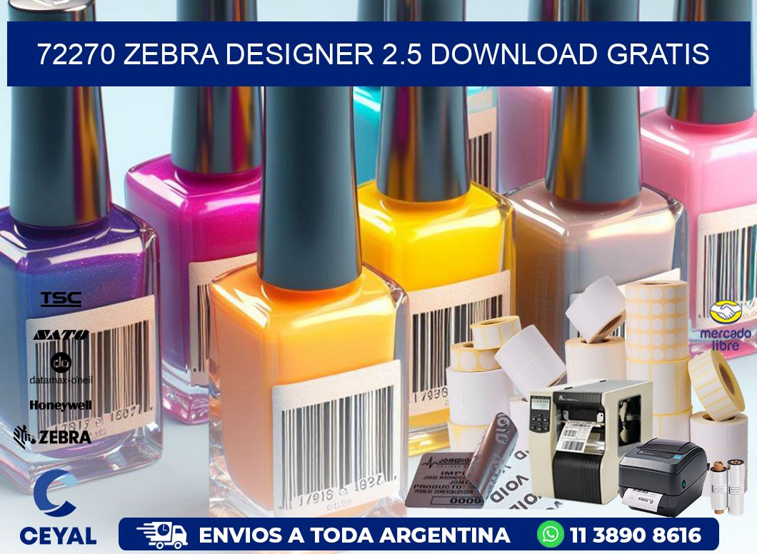 72270 Zebra designer 2.5 download gratis