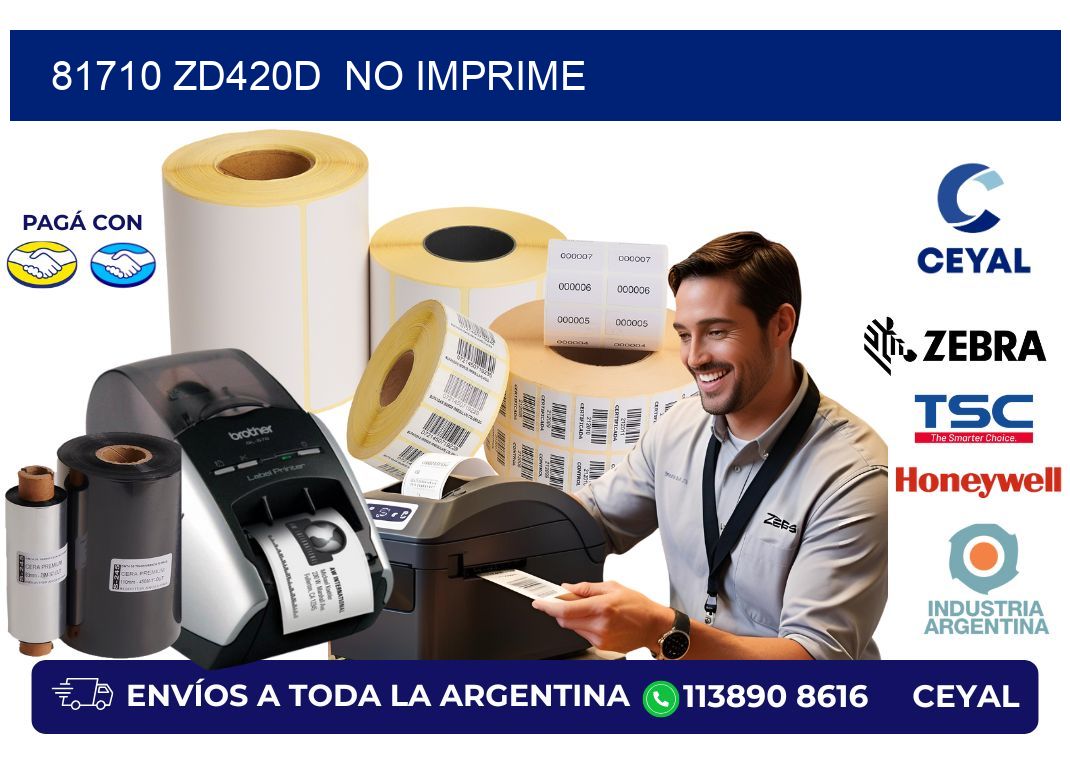81710 ZD420d  no imprime