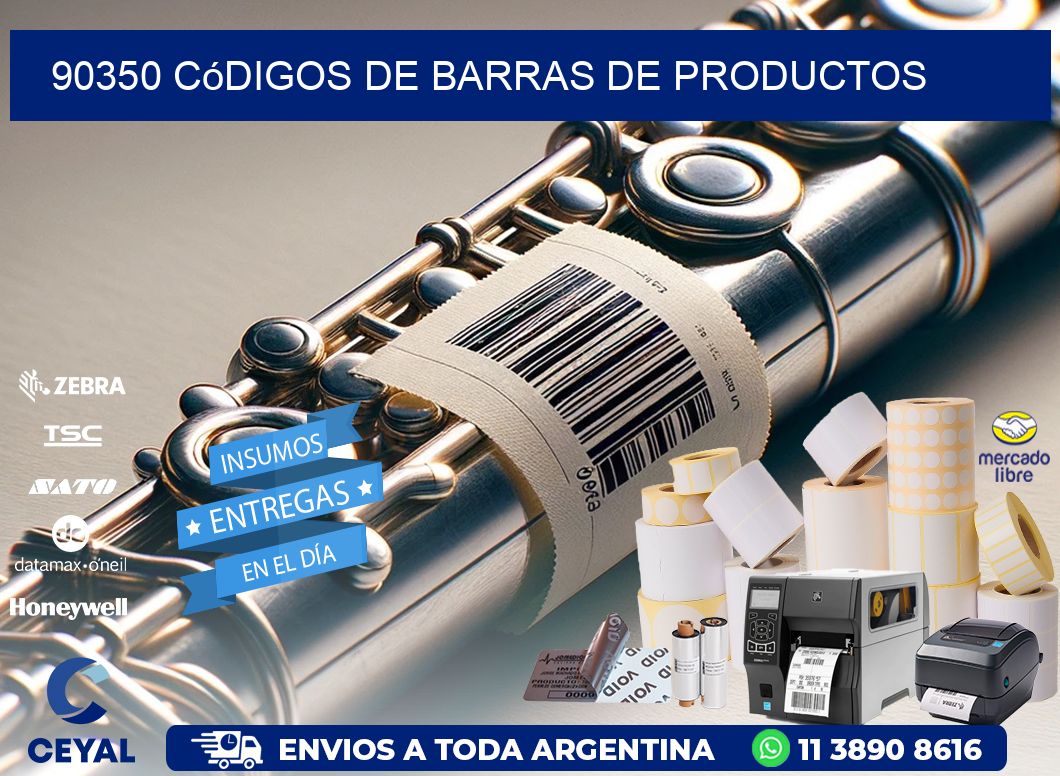 90350 Códigos de barras de productos