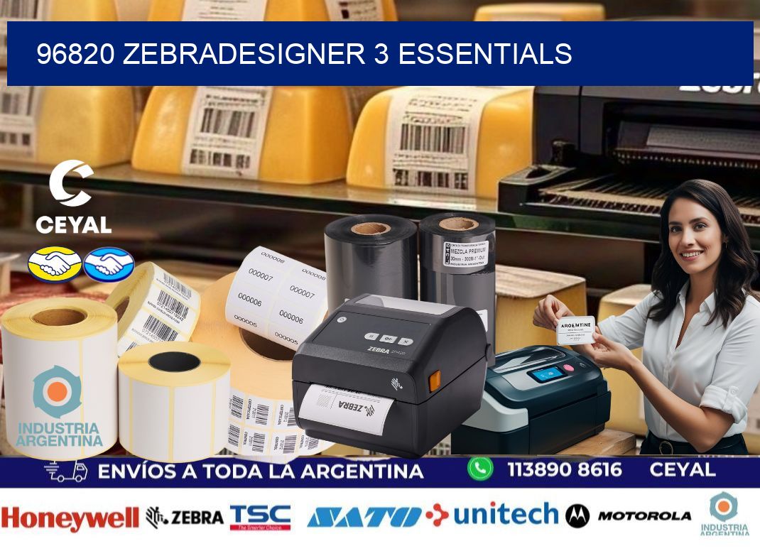 96820 ZebraDesigner 3 Essentials