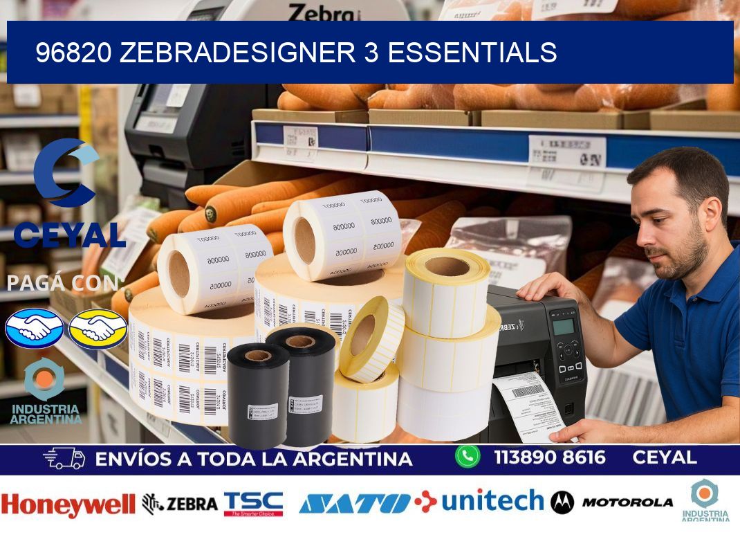 96820 ZebraDesigner 3 Essentials