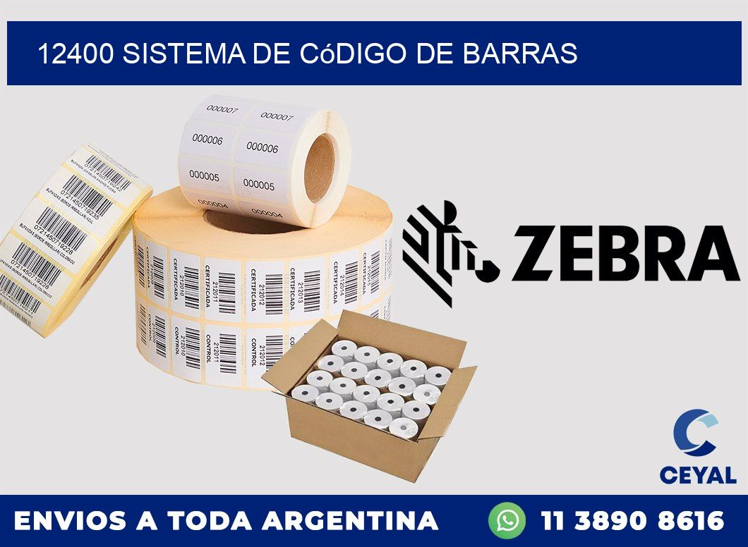 12400 Sistema de código de barras