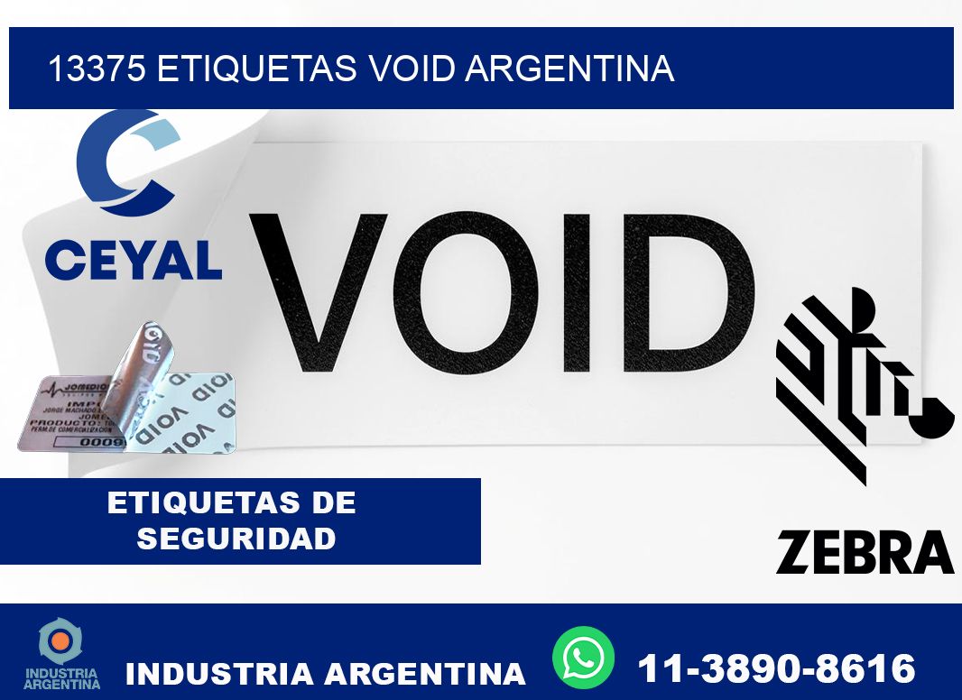 13375 etiquetas void argentina