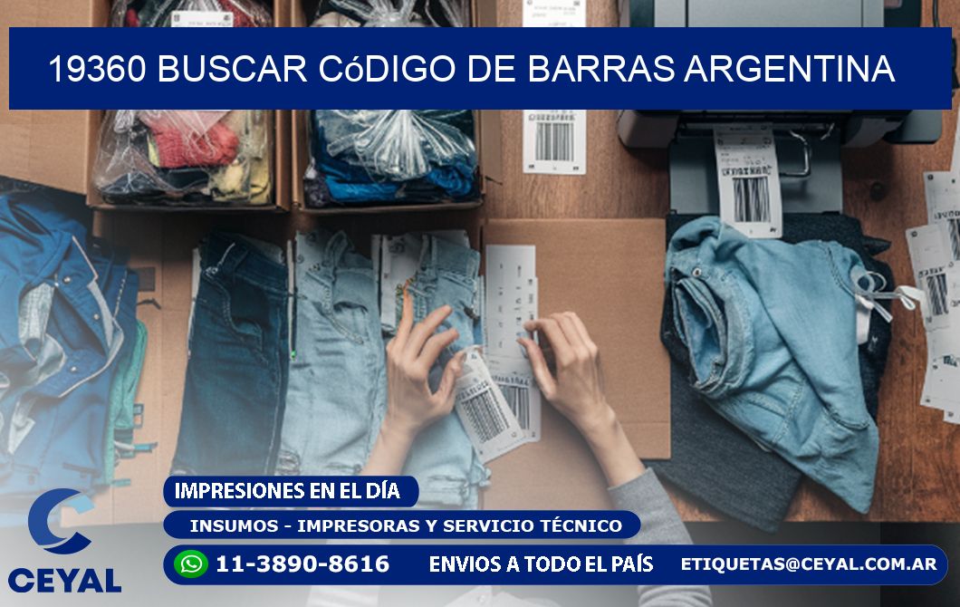 19360 Buscar código de barras Argentina