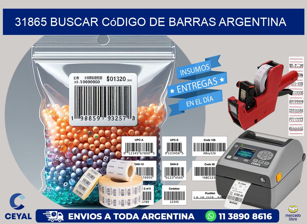 31865 Buscar código de barras Argentina