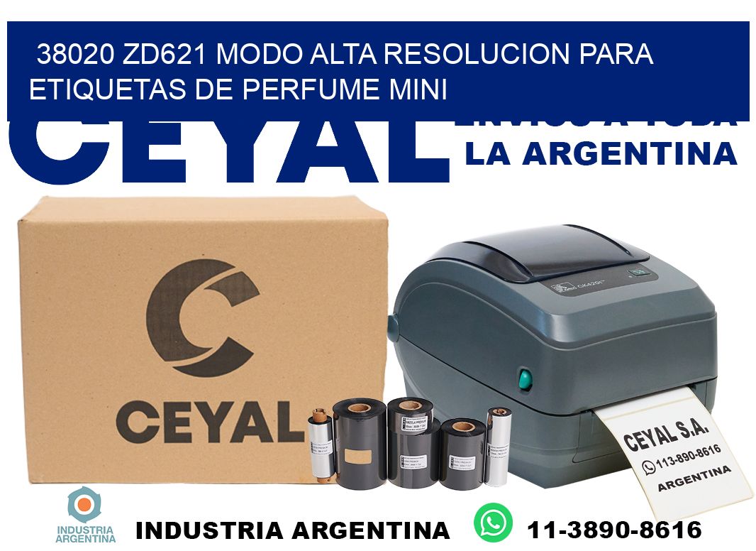 38020 zd621 modo alta resolucion para etiquetas de perfume mini