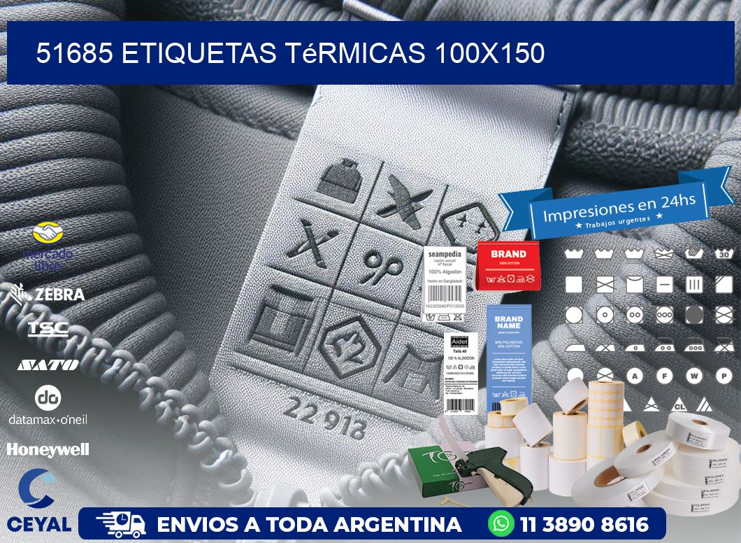 51685 etiquetas térmicas 100x150
