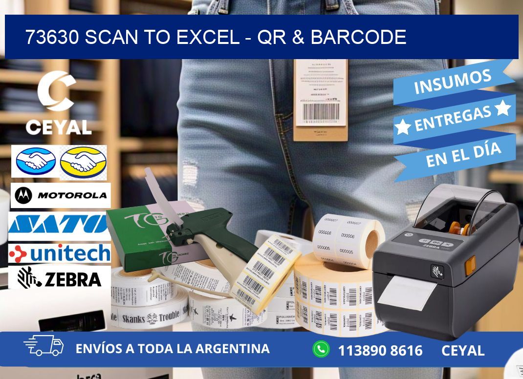 73630 Scan to Excel - QR & Barcode