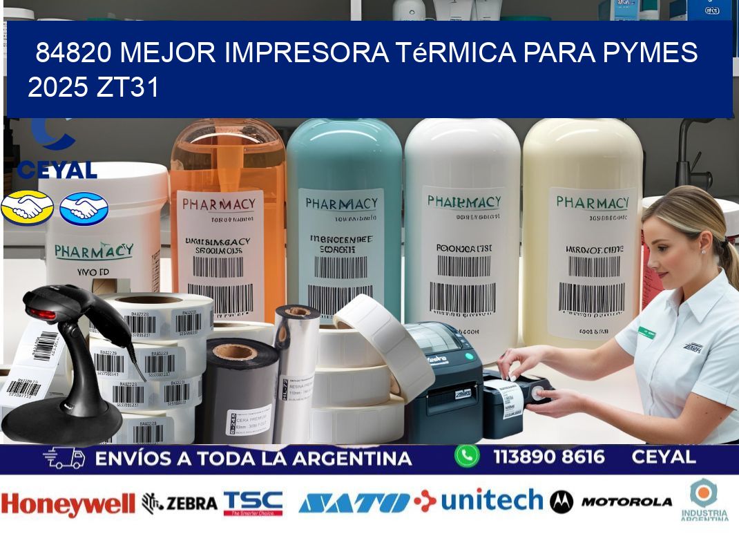 84820 mejor impresora térmica para pymes 2025 ZT31