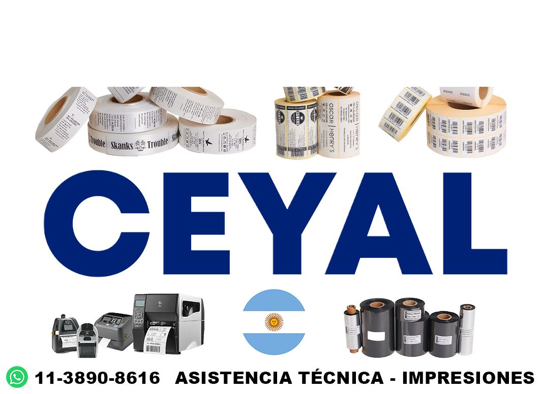 impresora DATAMAX + 13675 etiquetas + ribbon