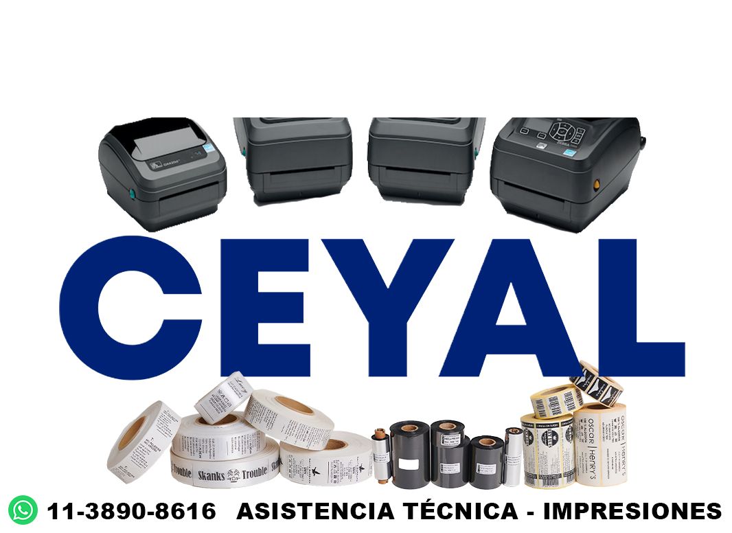 impresora zebra zm400 + 51850 etiquetas + ribbon