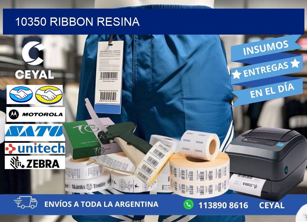 10350 ribbon resina