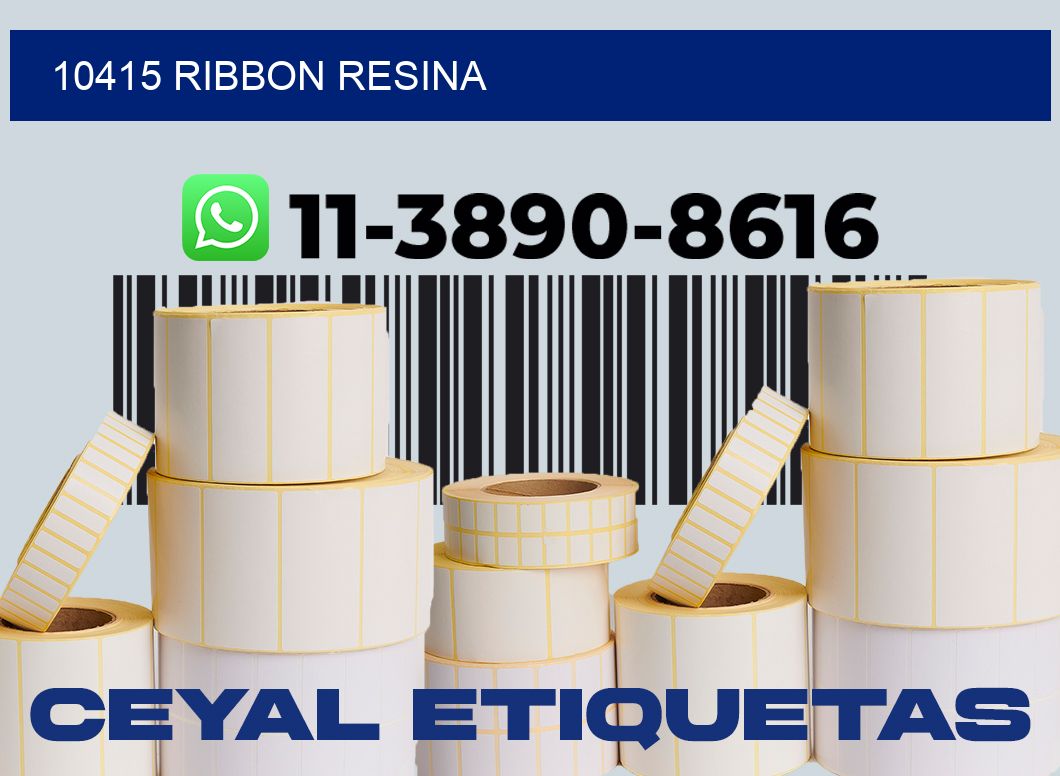 10415 ribbon resina