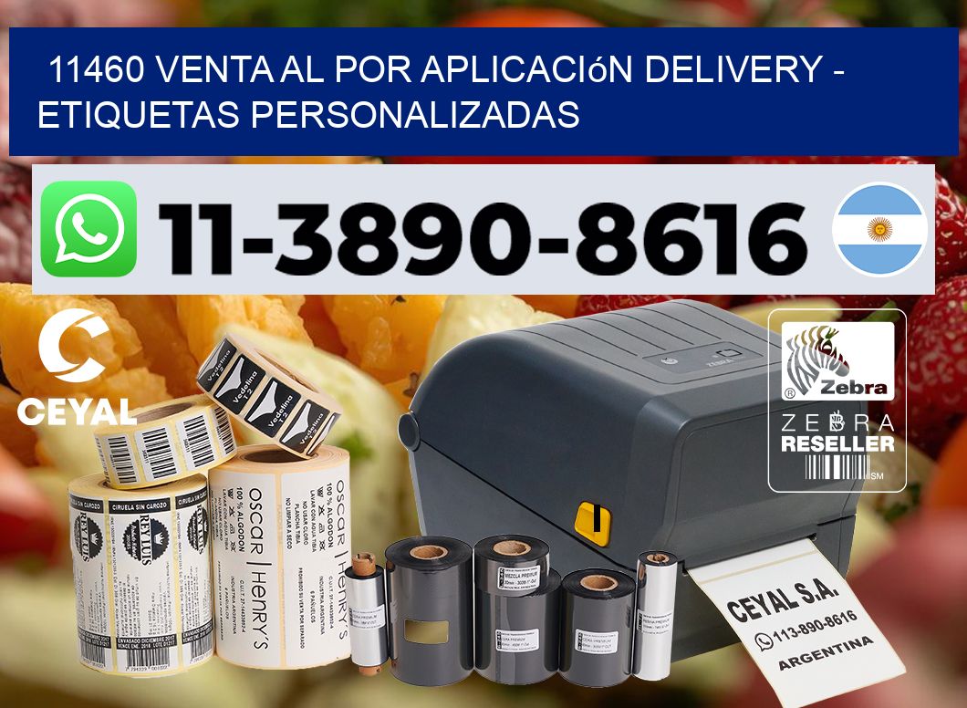 11460 Venta al Por Aplicación delivery – Etiquetas Personalizadas