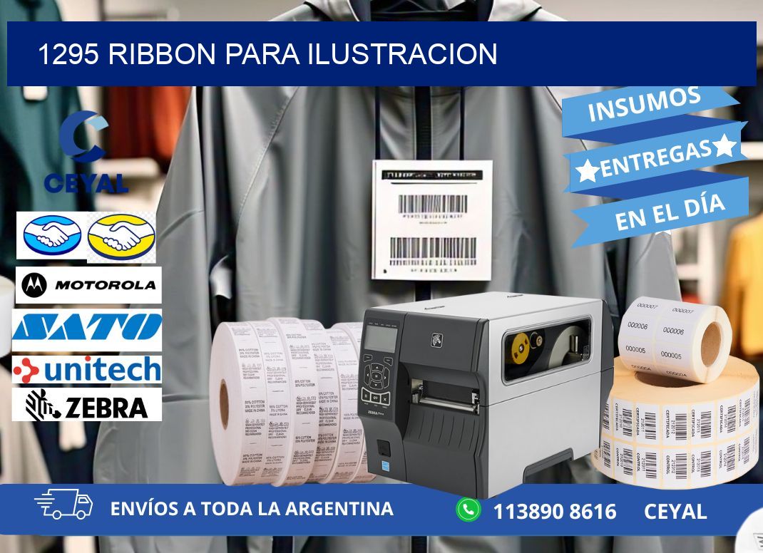 1295 ribbon para ilustracion