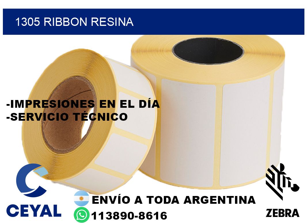 1305 ribbon resina