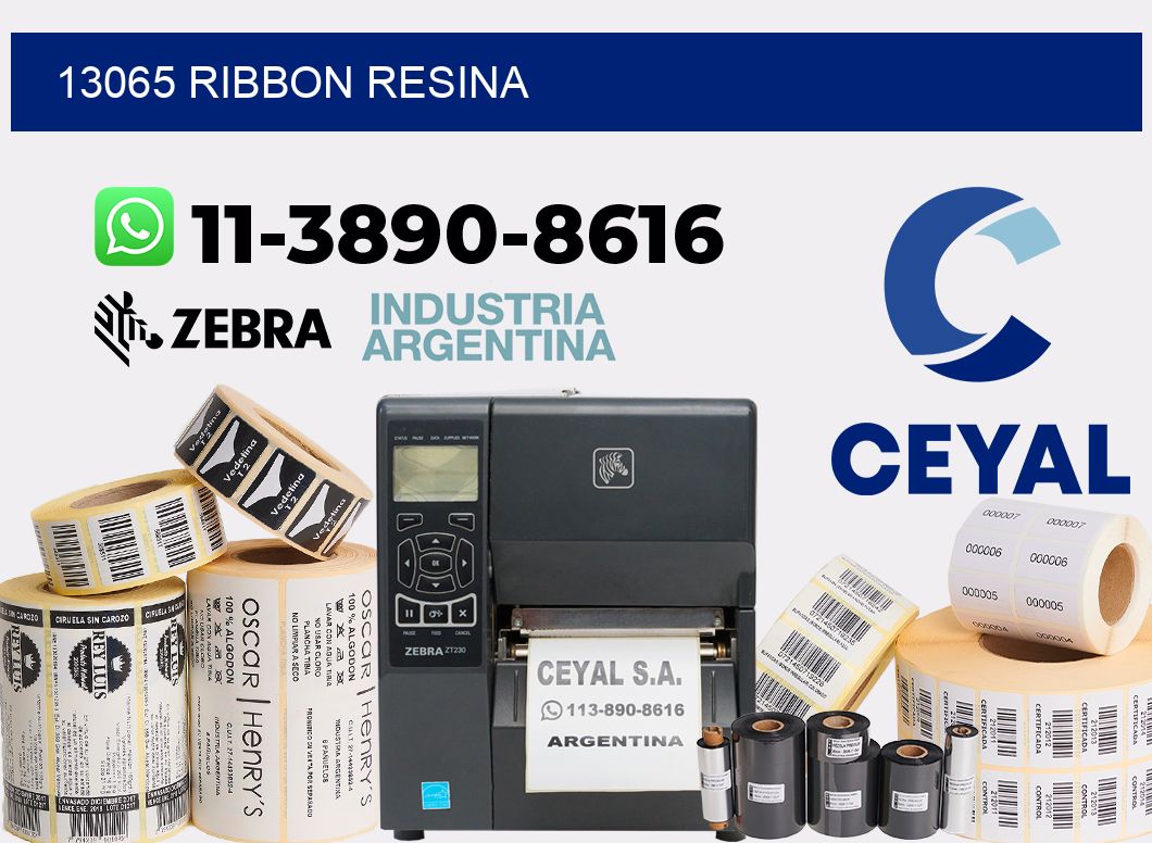 13065 ribbon resina