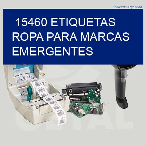 15460 Etiquetas ropa para marcas emergentes