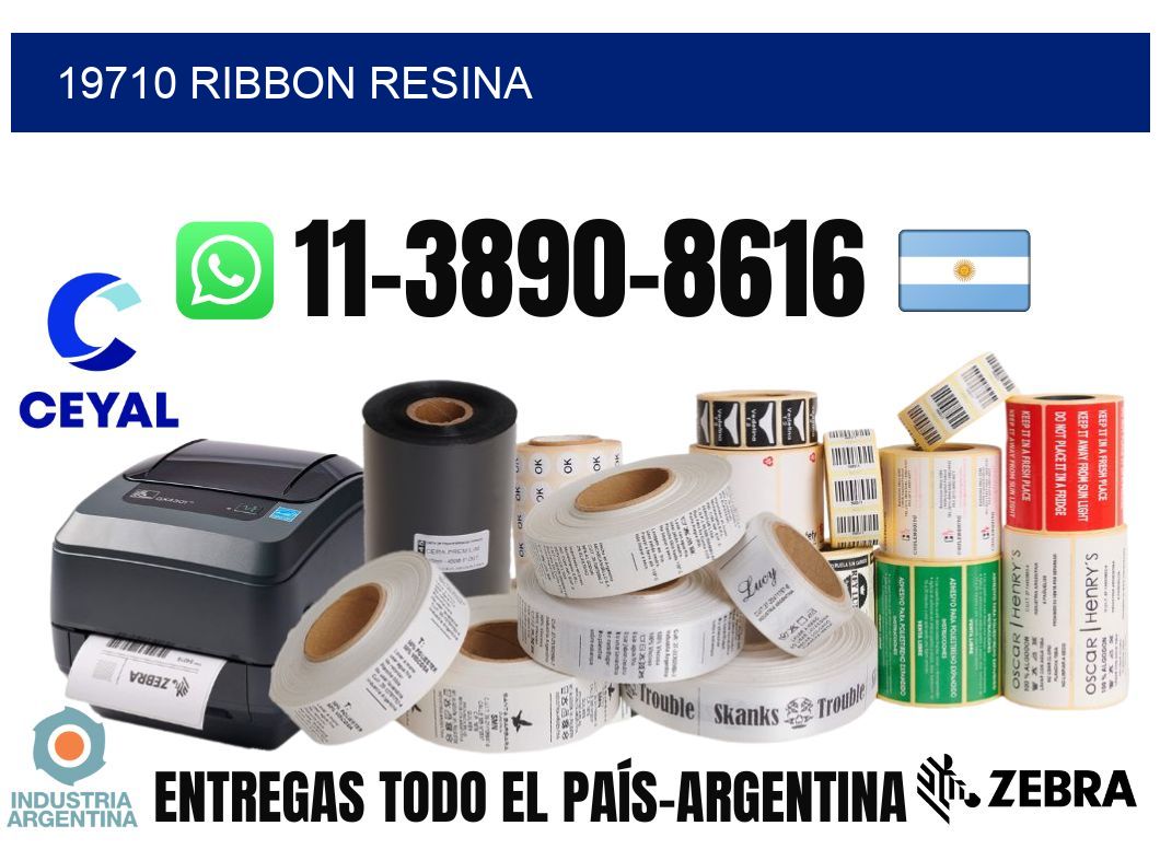 19710 ribbon resina