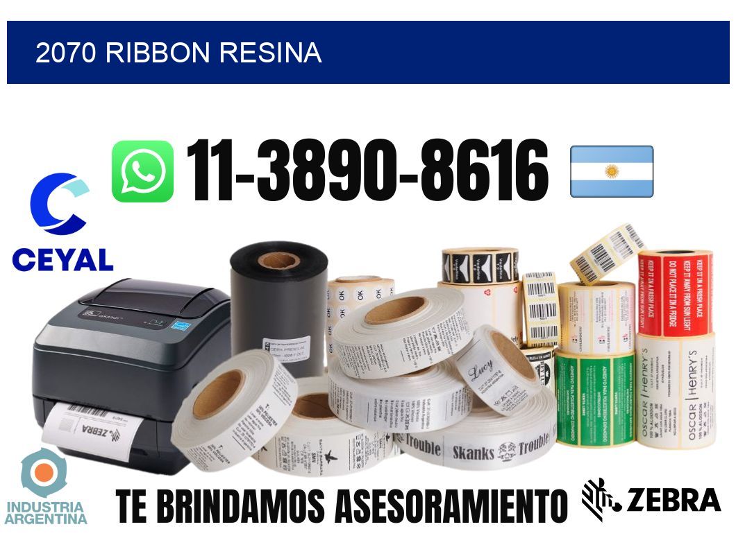 2070 ribbon resina