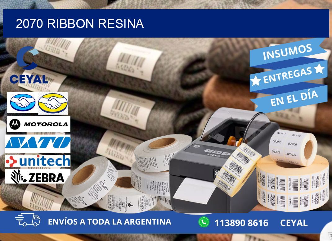 2070 ribbon resina