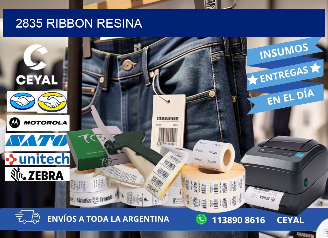 2835 ribbon resina