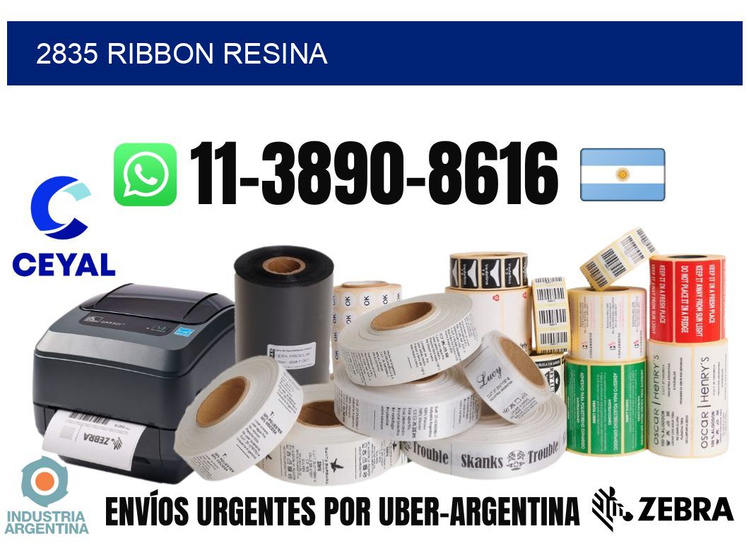2835 ribbon resina
