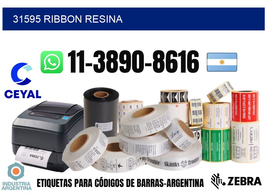 31595 ribbon resina