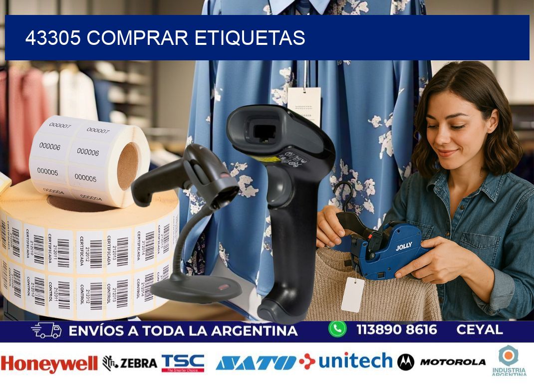 43305 comprar etiquetas