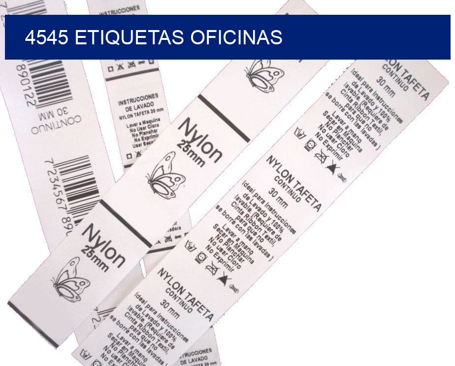 4545 etiquetas oficinas