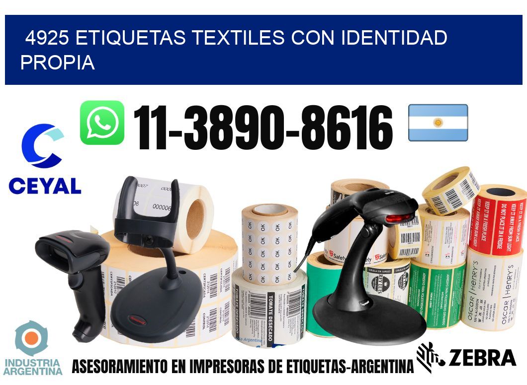 4925 Etiquetas textiles con identidad propia