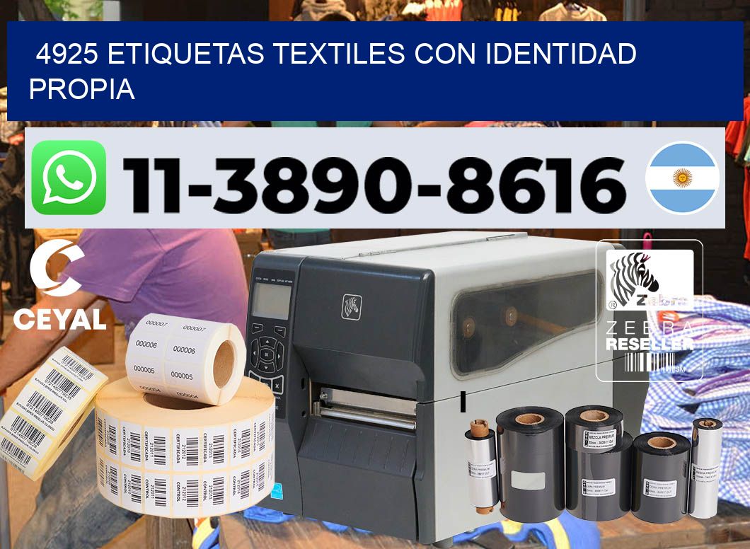 4925 Etiquetas textiles con identidad propia