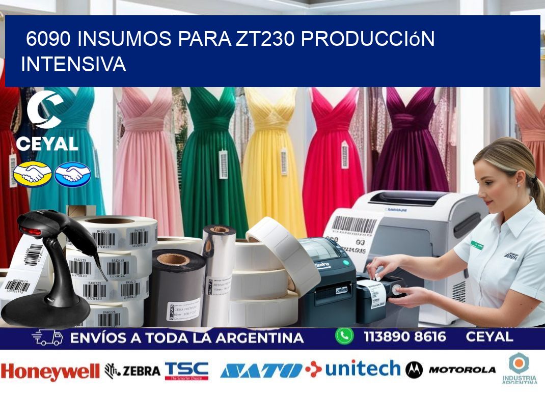 6090 insumos para zt230 producción intensiva