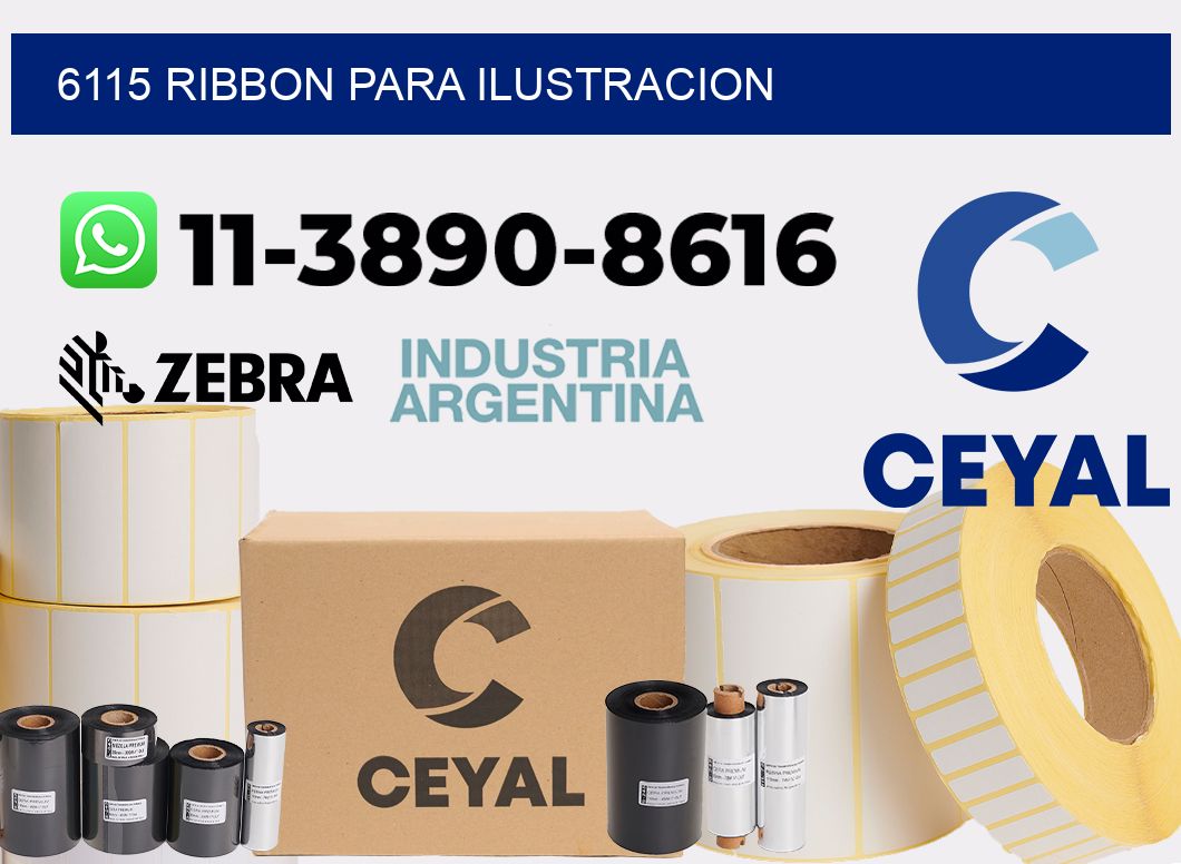 6115 ribbon para ilustracion