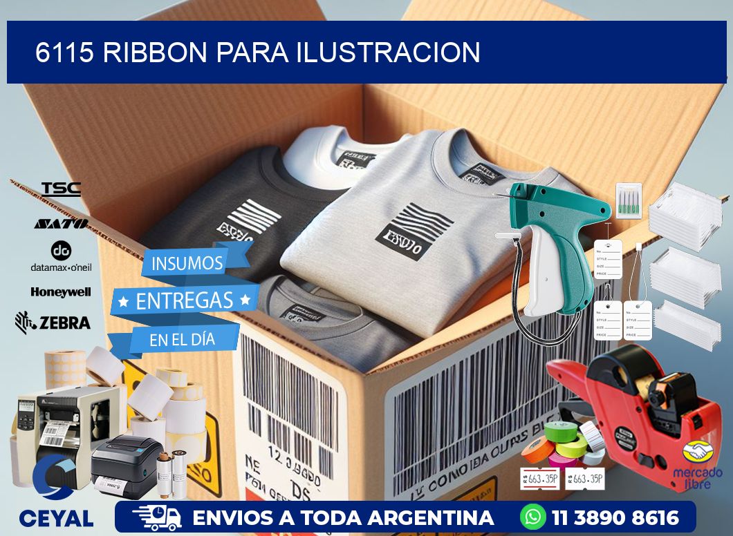 6115 ribbon para ilustracion