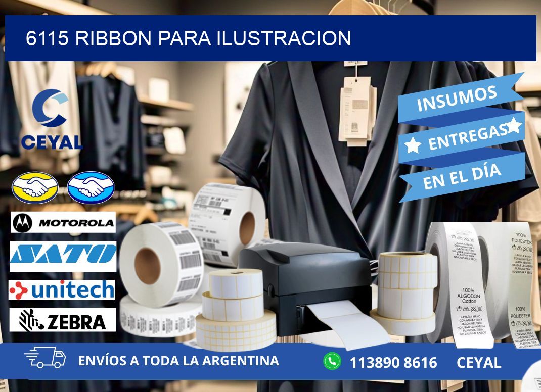 6115 ribbon para ilustracion