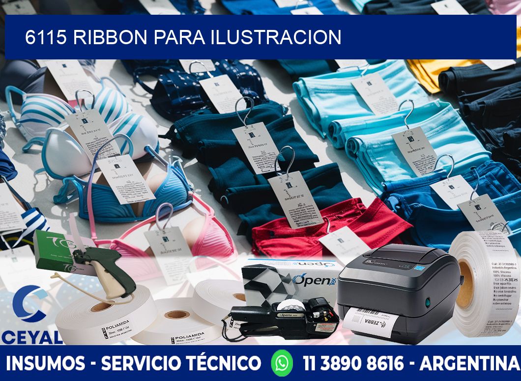6115 ribbon para ilustracion